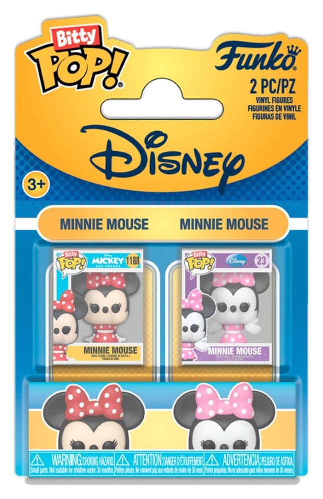 Sanrio Bitty POP! Mini Figure in Vinile 2-Pack, 2 cm - Funko