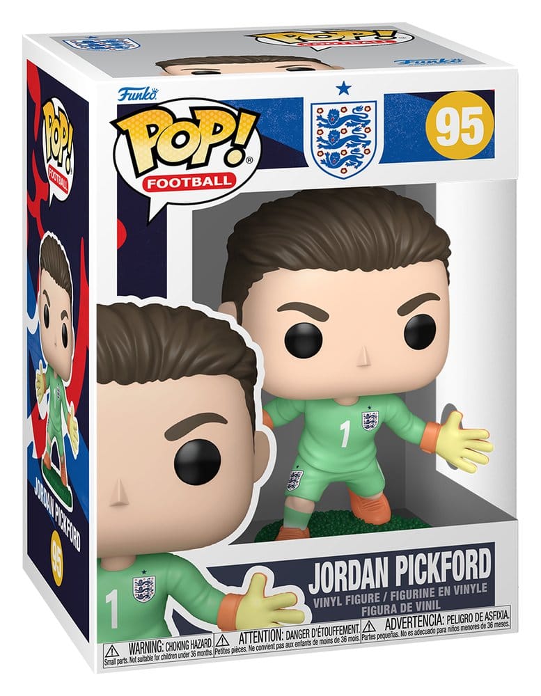 Funko POP! Football Jordan Pickford - Figura in vinile 9 cm