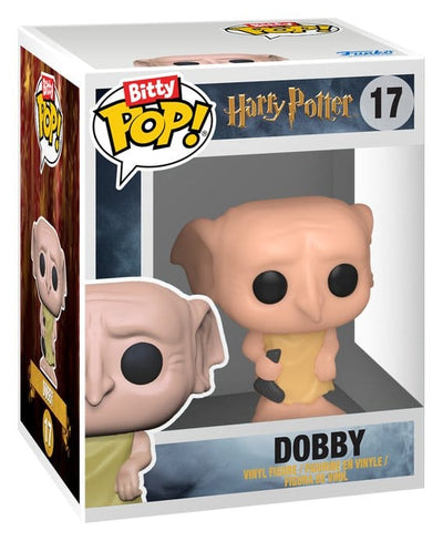 Funko Bitty POP! Harry Potter - Confezione da 2 mini figure in vinile Hagrid e Dobby, 2 cm