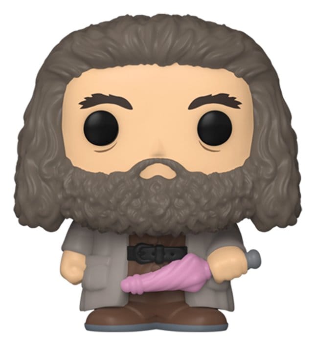 Funko Bitty POP! Harry Potter - Confezione da 2 mini figure in vinile Hagrid e Dobby, 2 cm