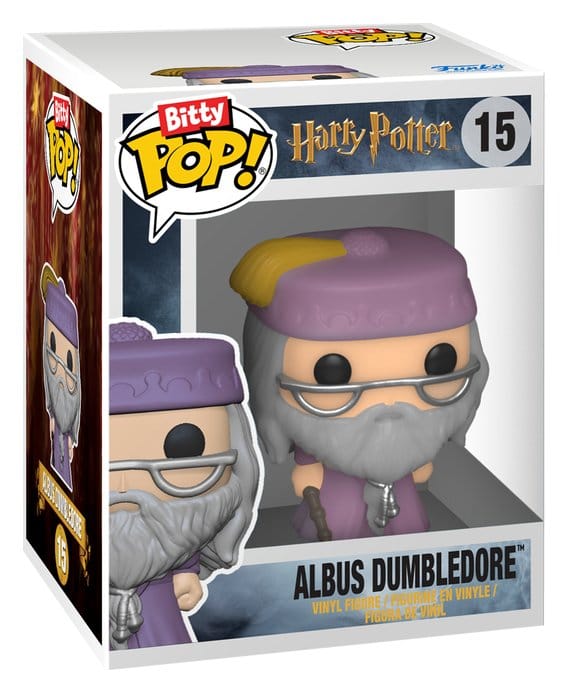 Harry Potter Bitty POP! Figure in Vinile 2-Pack Dumbledore e Voldemort 2 cm Funko