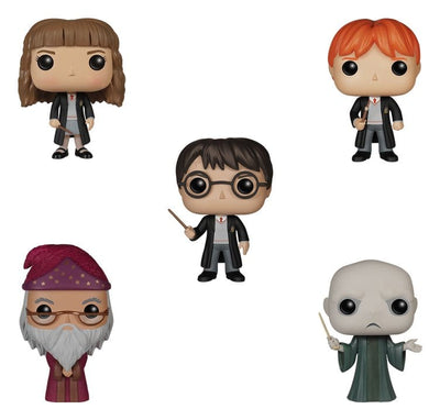 Harry Potter POP! Figure in Vinile 5-Pack Black Friday Bundle 9 cm Funko