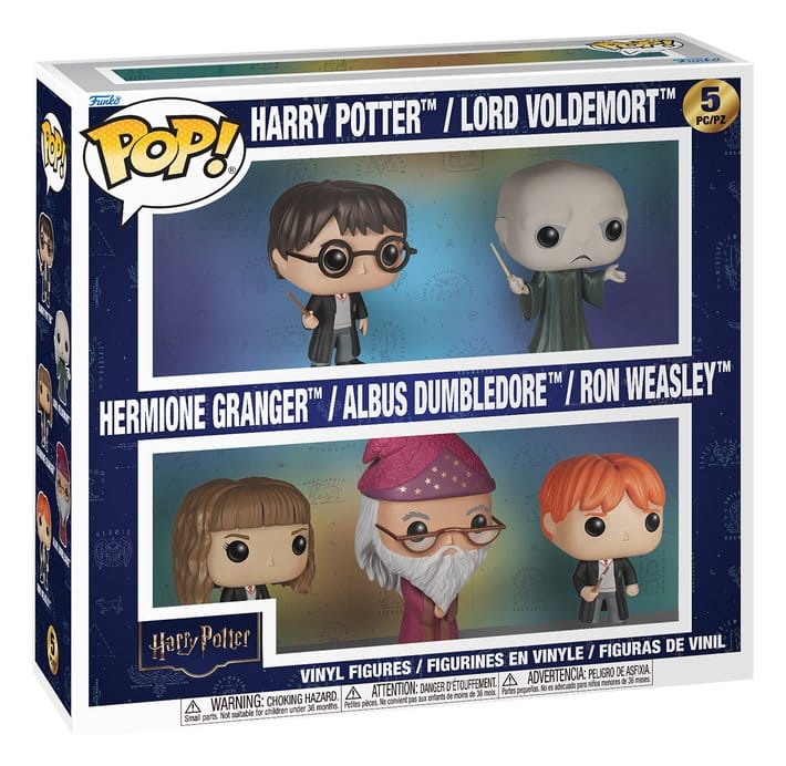 Harry Potter POP! Figure in Vinile 5-Pack Black Friday Bundle 9 cm Funko