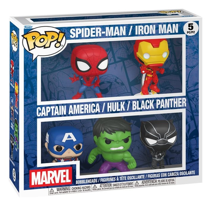 Funko Pop! Marvel Bundle Black Friday 5 Action Figure 9 cm