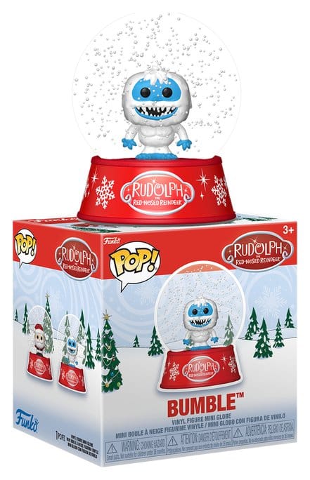 Rudolph the Red-Nosed Reindeer Mystery Minis Snow Globes Display da 12 Blind Box Funko