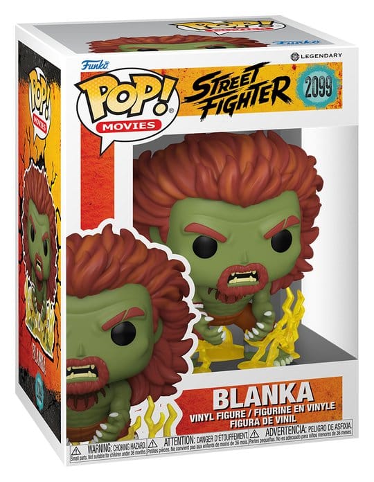 Funko Pop! Movies Street Fighter Blanka Action Figure 9 cm