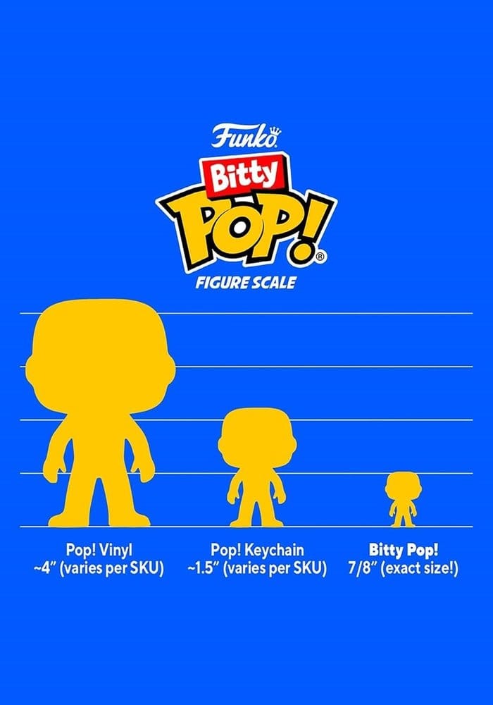 Funko Bitty POP! Harry Potter Castello di Hogwarts Display pieghevole con 2 figure