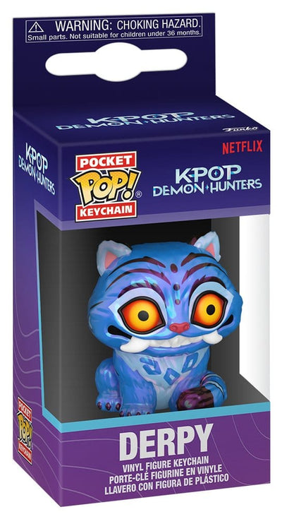 KPop Demon Hunters POP! Vinyl Portachiavi Derpy 4 cm con Display da 12 Pezzi Funko