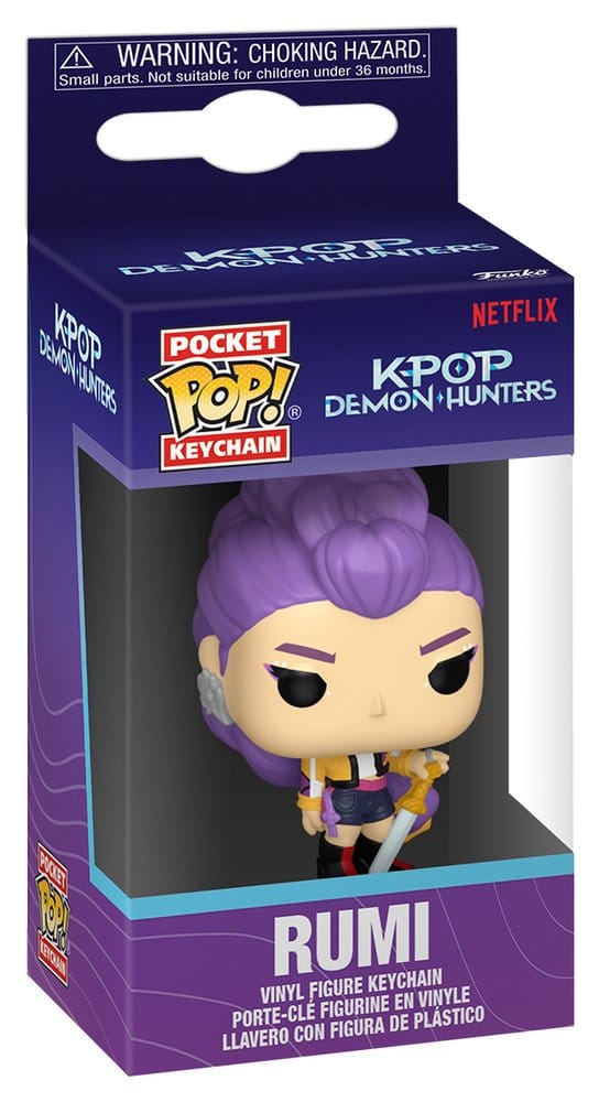 KPop Demon Hunters POP! Vinyl Portachiavi 4 cm Rumi Assortimento (12) - Funko