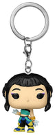 Portachiavi Pop! KPop Demon Hunters Zoey in esposizione da 12 pezzi, 4 cm, Funko