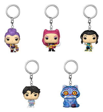 Portachiavi POP! KPop Demon Hunters a sorpresa, esposizione da 12 pezzi Funko