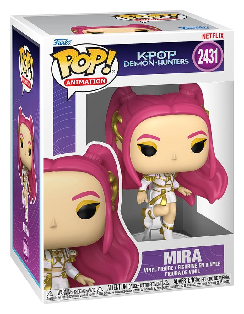 Funko POP! Animation KPop Demon Hunters Mira - Figura in vinile 9 cm