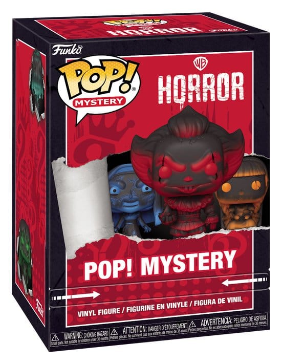 Funko POP! Animation Warner Bros. Horror - Assortimento di 6 Action Figure in Vinile da 9 cm
