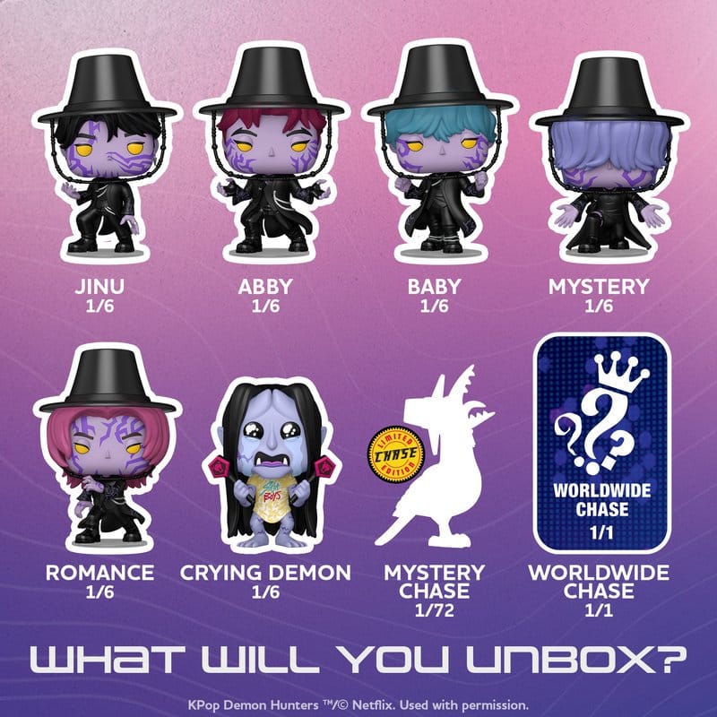 Funko Pop! KPop Demon Hunters Mystery Figure 9 cm Blind Box