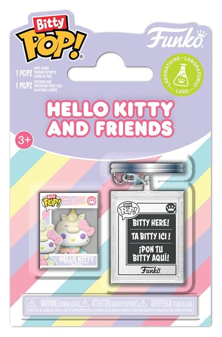 Funko Bitty POP! Sanrio Hello Kitty con KCHN, confezione da 2 mini figure in vinile da 2 cm