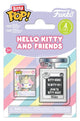 Funko Bitty POP! Sanrio Hello Kitty con KCHN, confezione da 2 mini figure in vinile da 2 cm