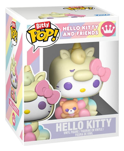 Funko Bitty POP! Sanrio Hello Kitty con KCHN, confezione da 2 mini figure in vinile da 2 cm