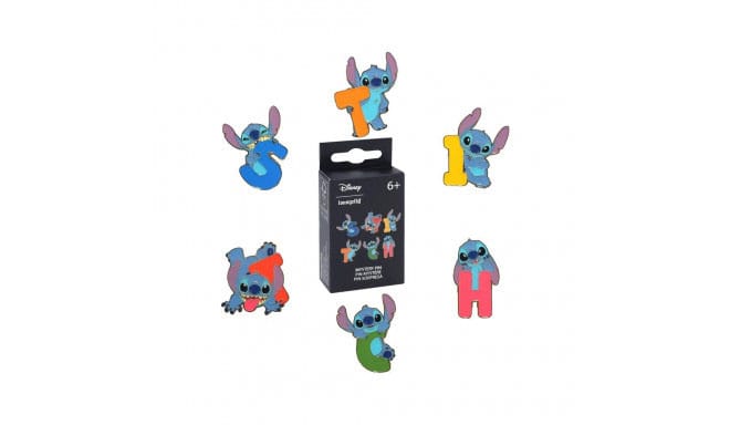 Lilo & Stitch by Loungefly Spille Smaltate Blind Box – Display da 18