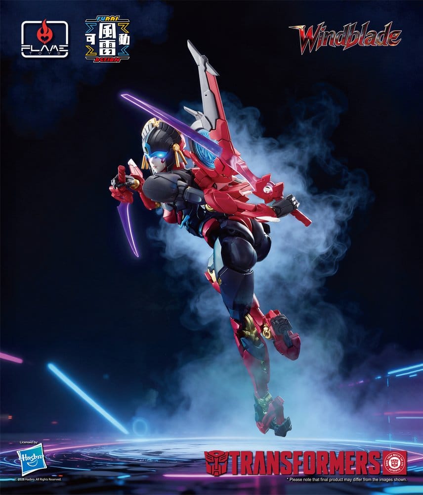 Transformers Furai Action Windblade Action Figure 16 cm Flame Toys