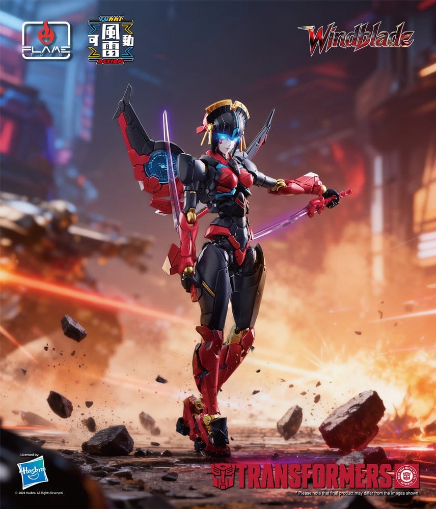 Transformers Furai Action Windblade Action Figure 16 cm Flame Toys