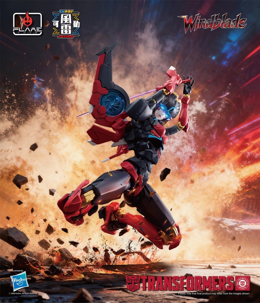 Transformers Furai Action Windblade Action Figure 16 cm Flame Toys