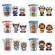 Rokimoto Cup of Fun Minifigure in PVC 10 cm Wave 2 – Display da 12 – Funmaker Inc.