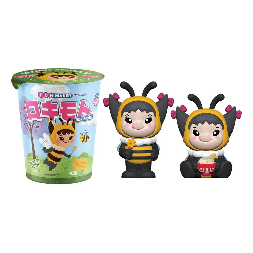 Rokimoto Cup of Fun Minifigure in PVC 10 cm Wave 2 – Display da 12 – Funmaker Inc.