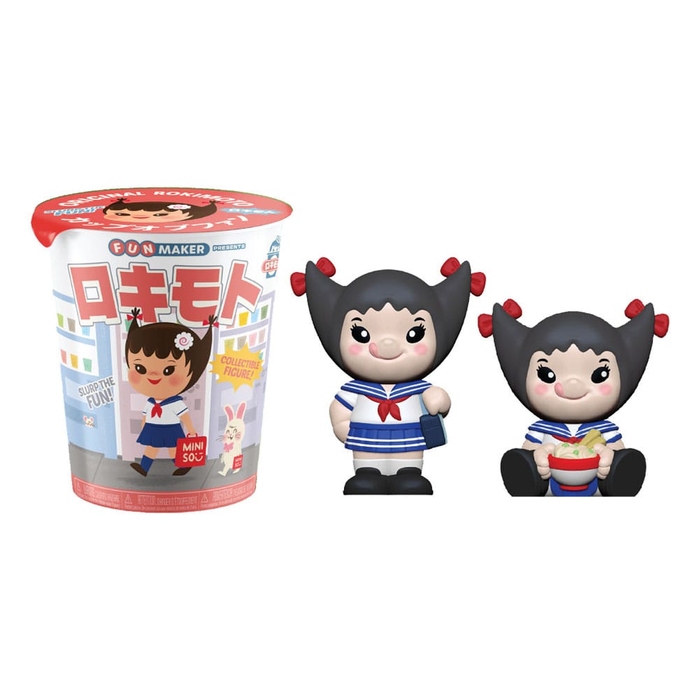 Rokimoto Cup of Fun Minifigure in PVC 10 cm Wave 2 – Display da 12 – Funmaker Inc.