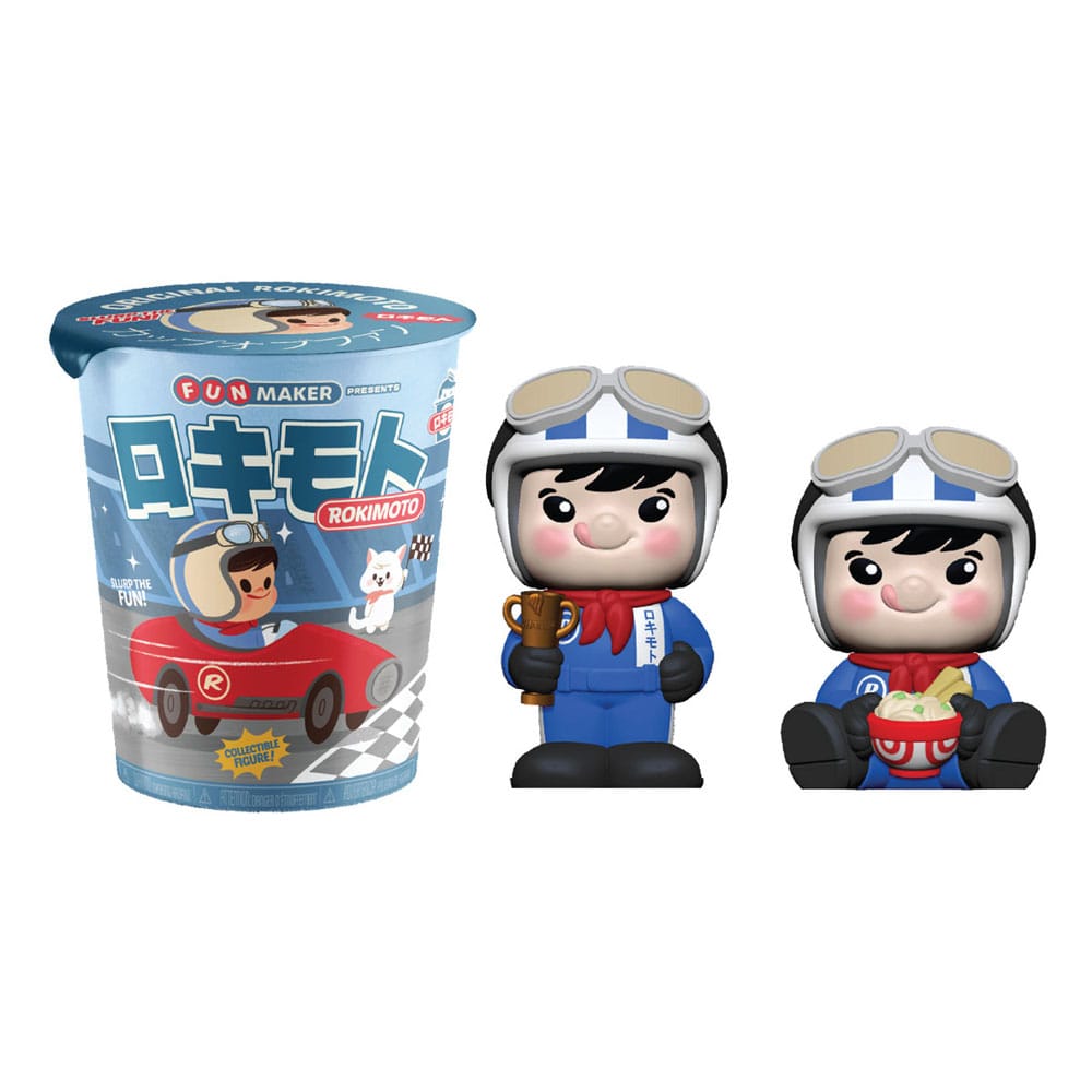 Rokimoto Cup of Fun Minifigure in PVC 10 cm Wave 2 – Display da 12 – Funmaker Inc.