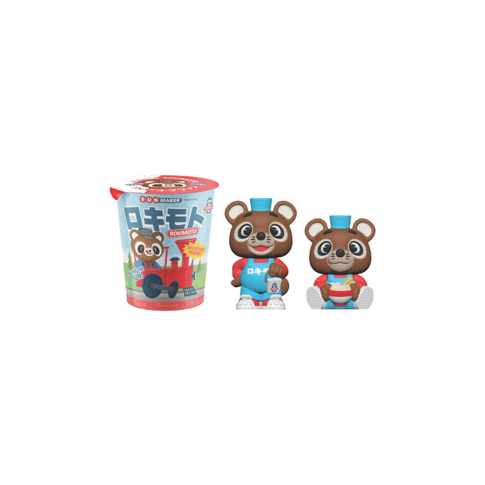 Rokimoto Cup of Fun Minifigure in PVC 10 cm Wave 2 – Display da 12 – Funmaker Inc.