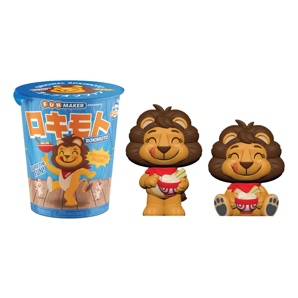 Rokimoto Cup of Fun Minifigure in PVC 10 cm Wave 2 – Display da 12 – Funmaker Inc.