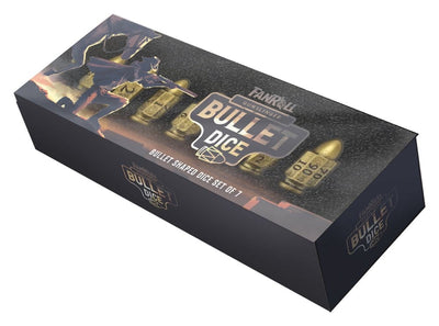 FanRoll Set di Dadi Poliedrici in Resina Bullet Gunslinger (7 pezzi)