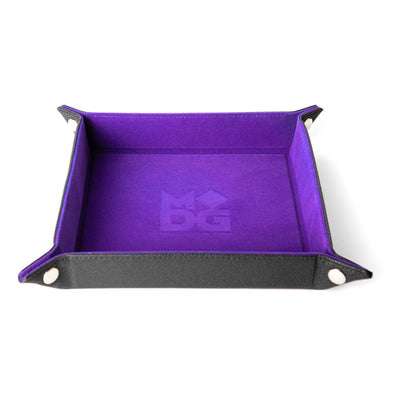 FanRoll Portadadi Pieghevole Velluto Viola – 25x25 cm