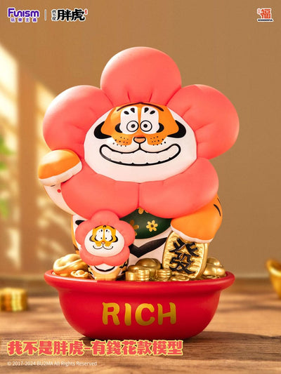 I Am Not Fat Tiger - Alexander the Tiger Rich Flower Statua 1/7 20 cm Funism