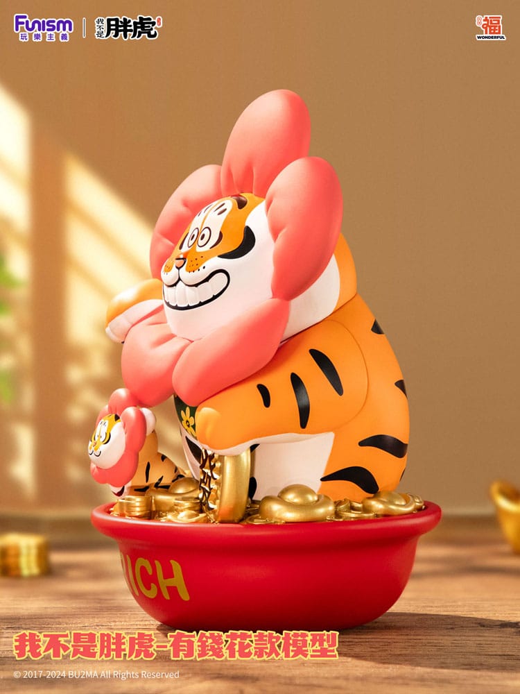 I Am Not Fat Tiger - Alexander the Tiger Rich Flower Statua 1/7 20 cm Funism