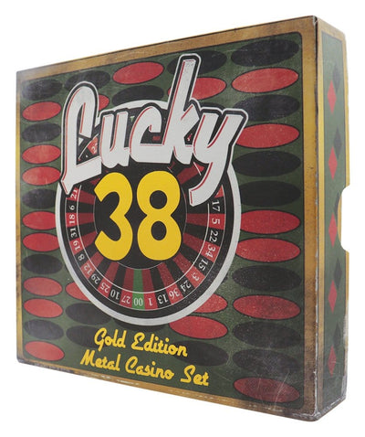 Fallout: New Vegas Lucky 38 Set Casinò in Oro Imitazione – Edizione Limitata