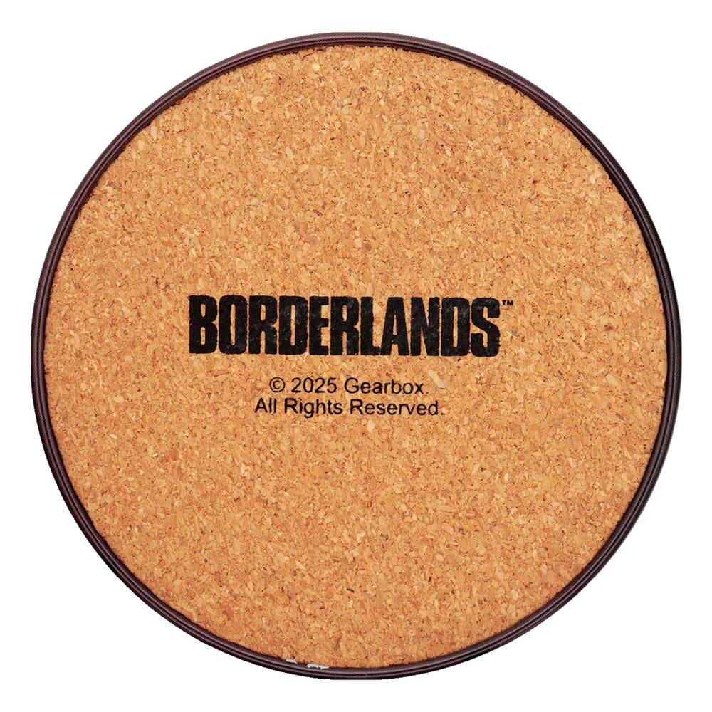 Borderlands 4-Pack Sottobicchieri Metallici – Fanattik