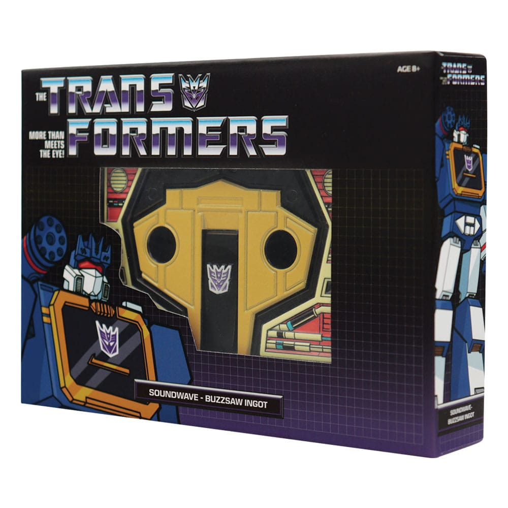 Transformers Replica Soundwave Cassetta Limited Edition - Fanattik
