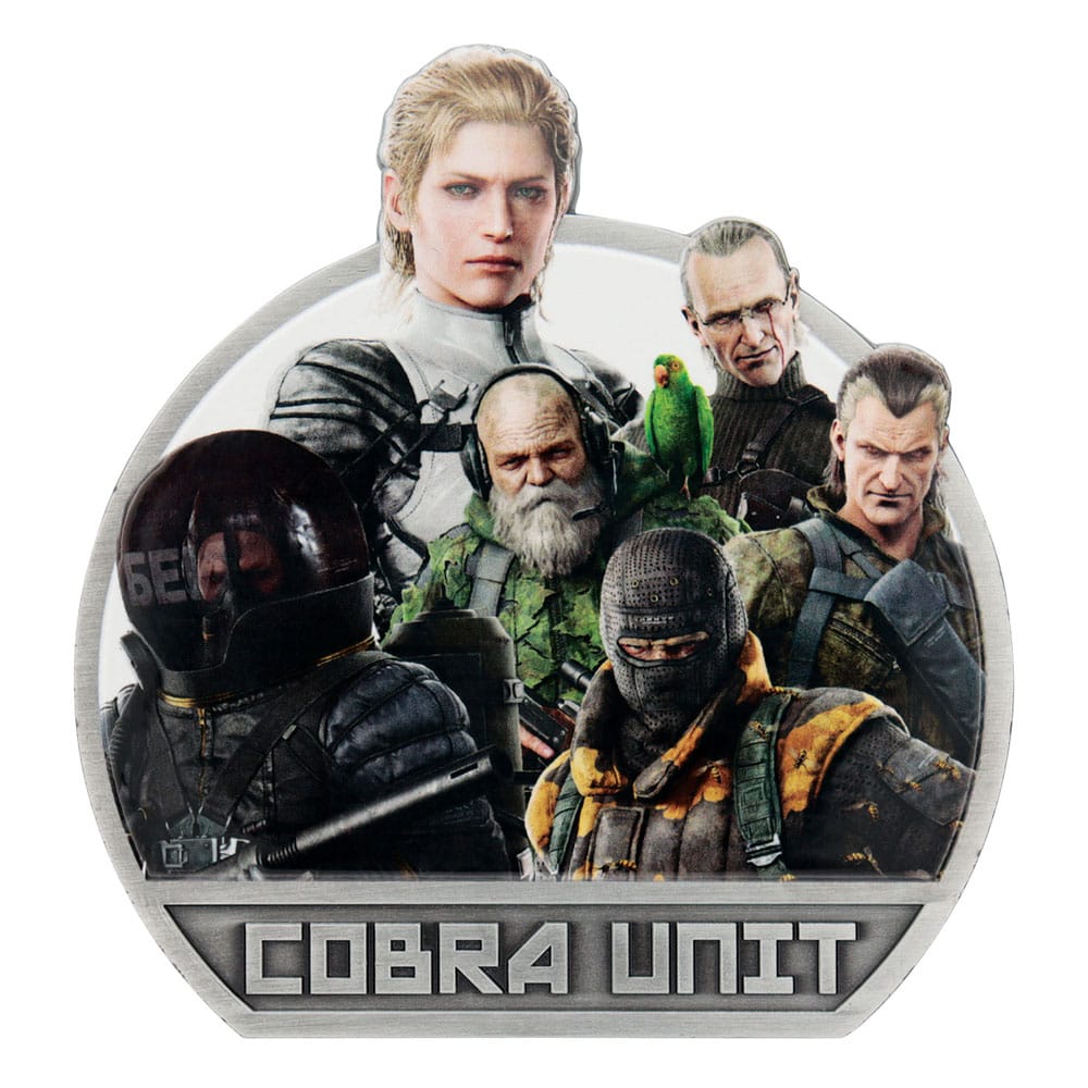 Medaglione Metal Gear Solid Delta Cobra Unit Edizione Limitata Fanattik