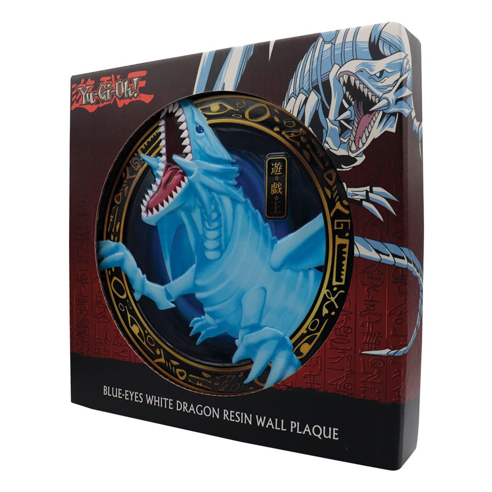 Yu-Gi-Oh! Targa in resina Blue-Eyes White Dragon - Fanattik