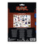Yu-Gi-Oh! Adesivi Tecnologici - 4 Fogli di Sticker in Vinile Riutilizzabili