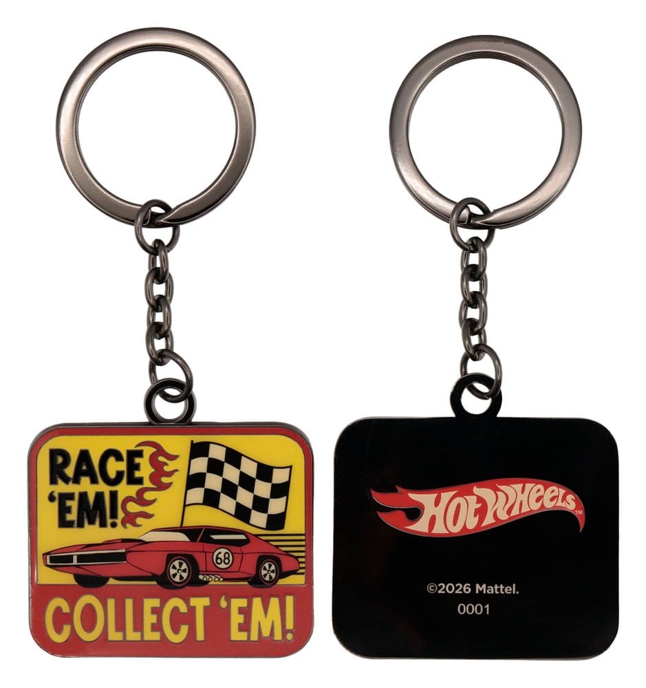 Hot Wheels Portachiavi Race 'Em Collect 'Em Edizione Limitata
