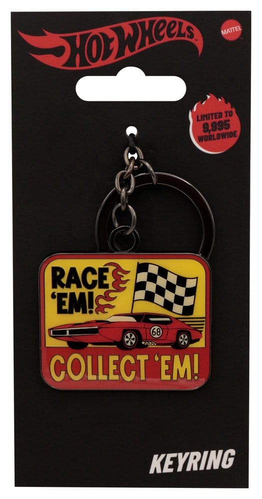 Hot Wheels Portachiavi Race 'Em Collect 'Em Edizione Limitata