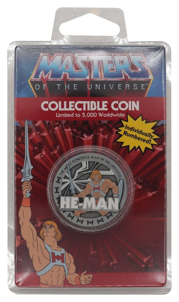 Moneta Collezionabile He-Man Edizione Limitata – Masters of the Universe – FaNaTtik