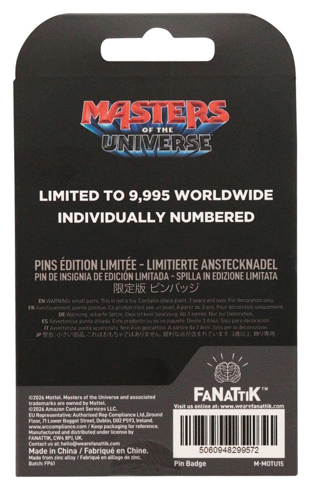 Spilla He-Man Edizione Limitata - Masters of the Universe 2026 - FaNaTtik