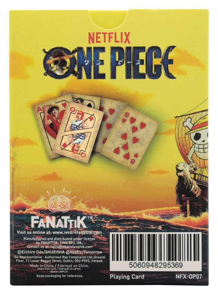 One Piece Set Regalo con Carte, Spilla Going Merry e Portachiavi Frutto del Diavolo – FaNaTtik