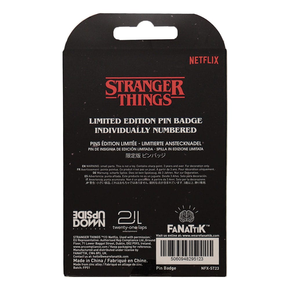 Spilla Stranger Things Castello di Byers Edizione Limitata Fanattik