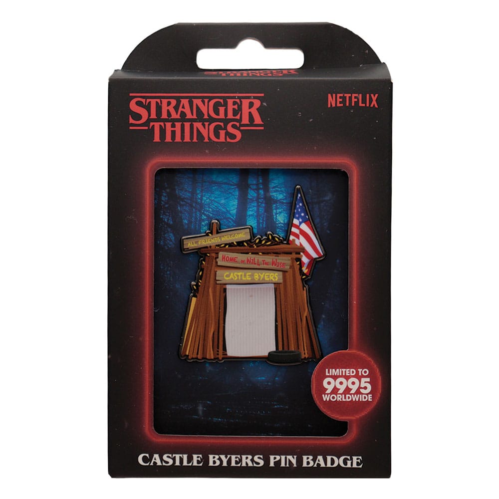 Spilla Stranger Things Castello di Byers Edizione Limitata Fanattik