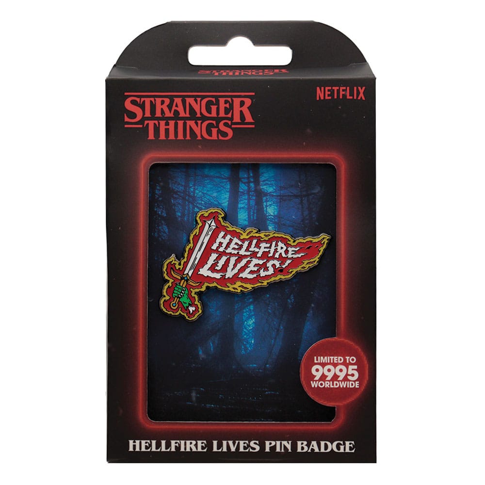 Spilla Stranger Things Hellfire Lives Edizione Limitata – Fanattik