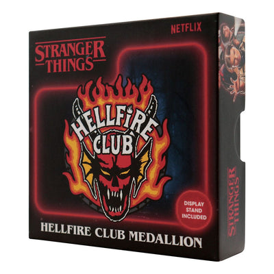Stranger Things Medaglione Hellfire Club Edizione Limitata Fanattik
